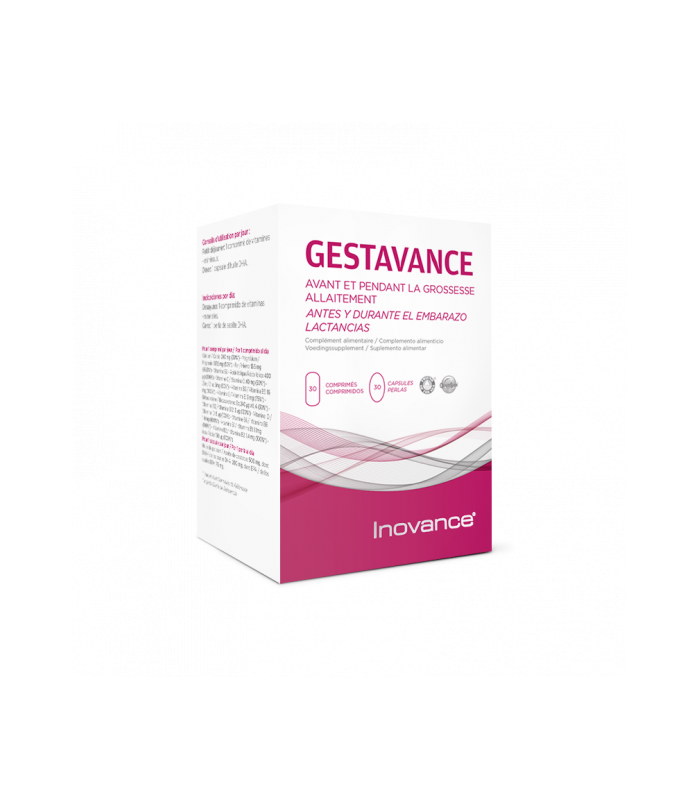 INOVANCE GESTAVANCE EMBARAZO 30 COMPRIMIDOS Y 30 CAPSULAS